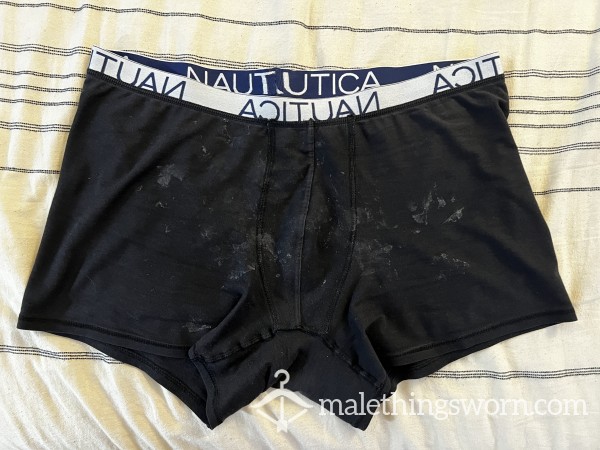 Cumstained Nautica Boxer Briefs - Size XL