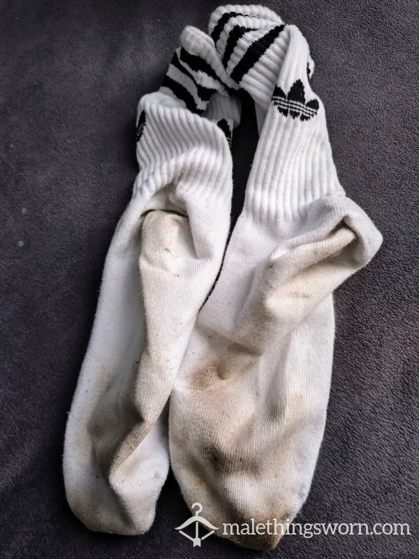 White Sporty Socks Ready For A New Home Customs Available