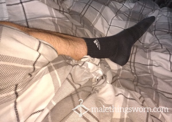 Adidas Sport Socks With For Work, 12 Hours On My Sweaty Feet Everyday, How Many Days Would You Like,  You Want Them!