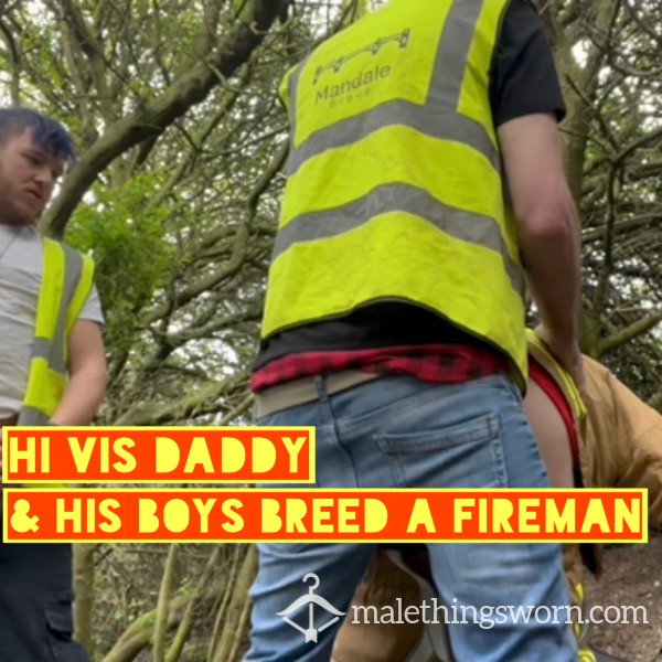 Daddy & His Boys Breed A Fireman