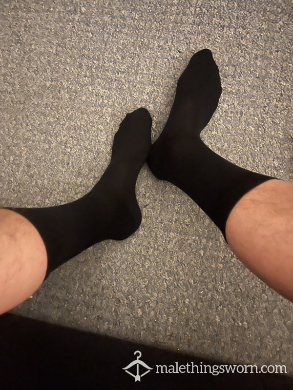 Daddy’s Black Work Socks