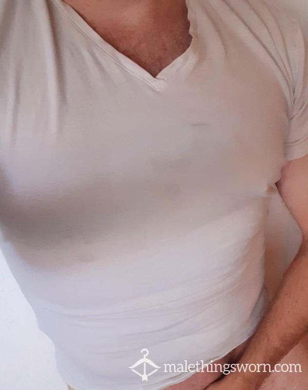 Daddy's DIY Whiteish Tshirt