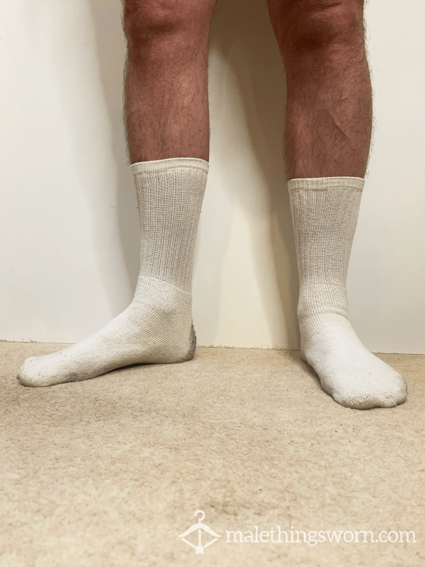 SOLD - Dad's Sweaty 72hr Decorating Socks