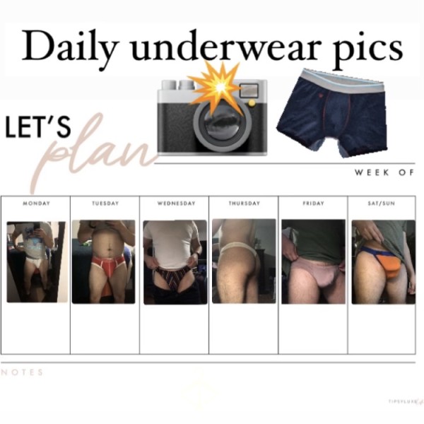 Daily Underwear Pics 📸🩲