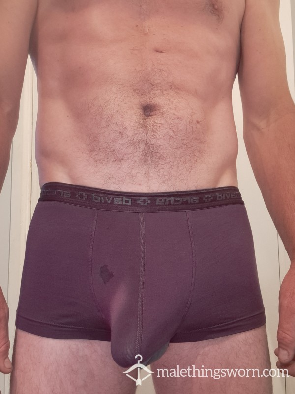 David Archy Briefs With Cock Pouch, These Are Size Medium And Have Gone See-through On The Arse