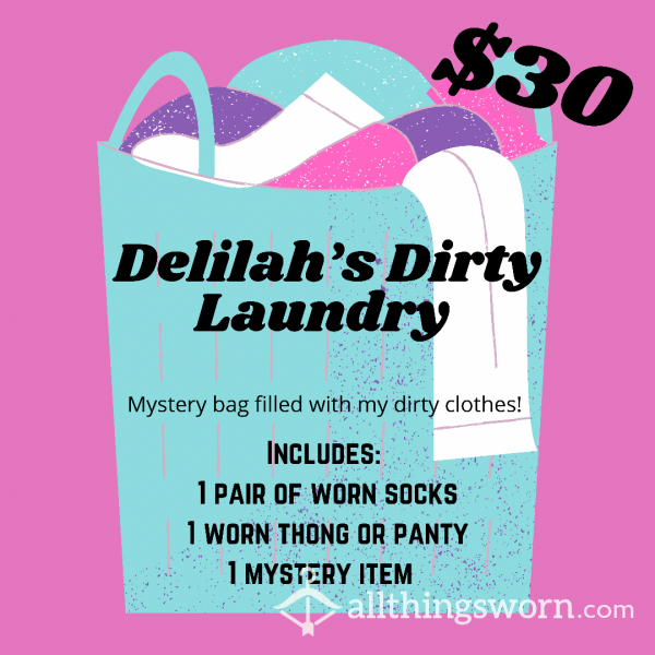 Delilah’s Dirty Laundry 😈🧦