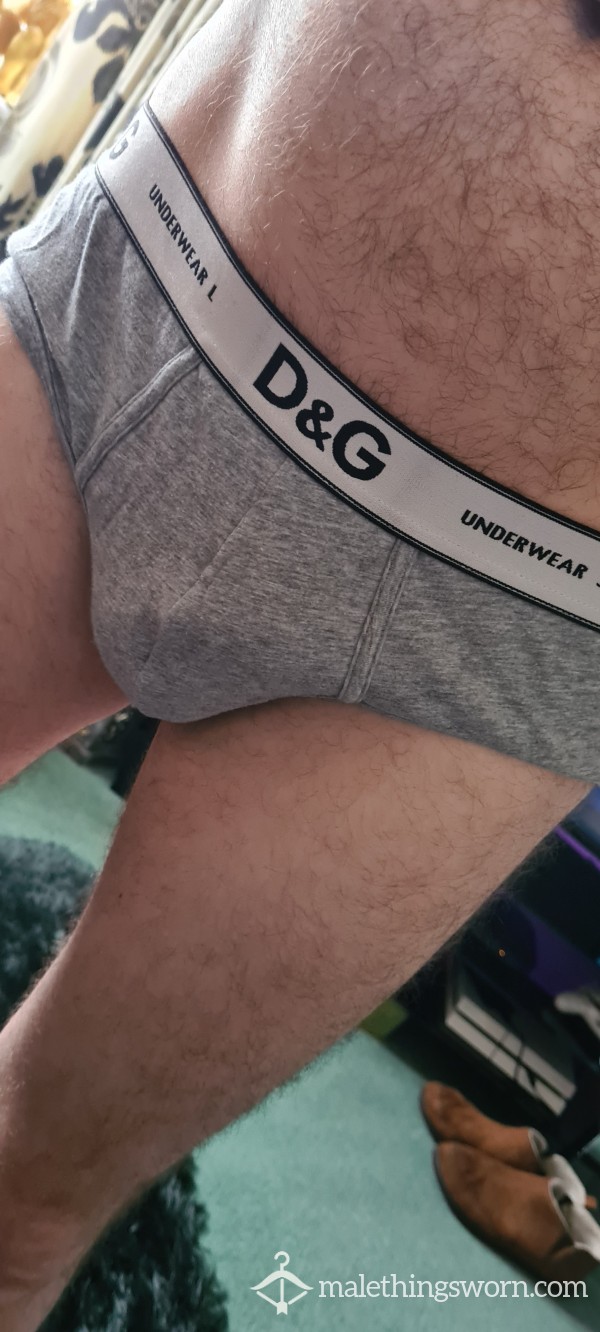 D&G Briefs Grey