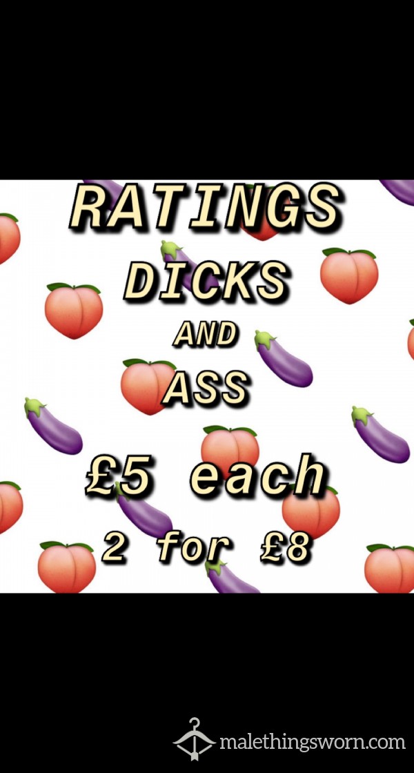 Dick And Ass Ratings