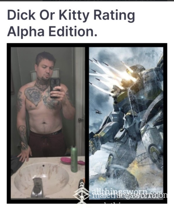 Dick Or Kitty Rating Alpha Edition