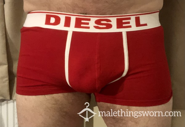 Diesel Red Trunks (L)