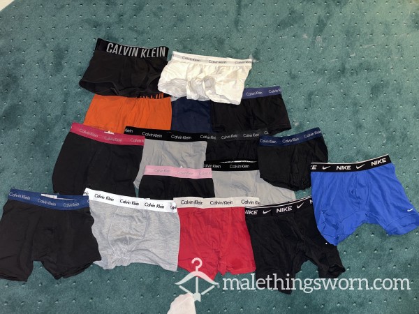 Different Underwear+gym Shorts