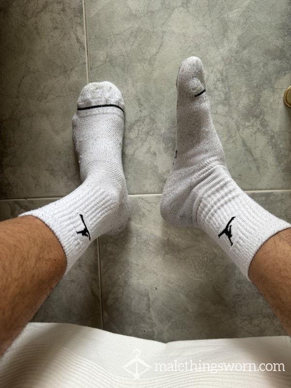 Dirty And Smelly White NIKE JORDAN Socks