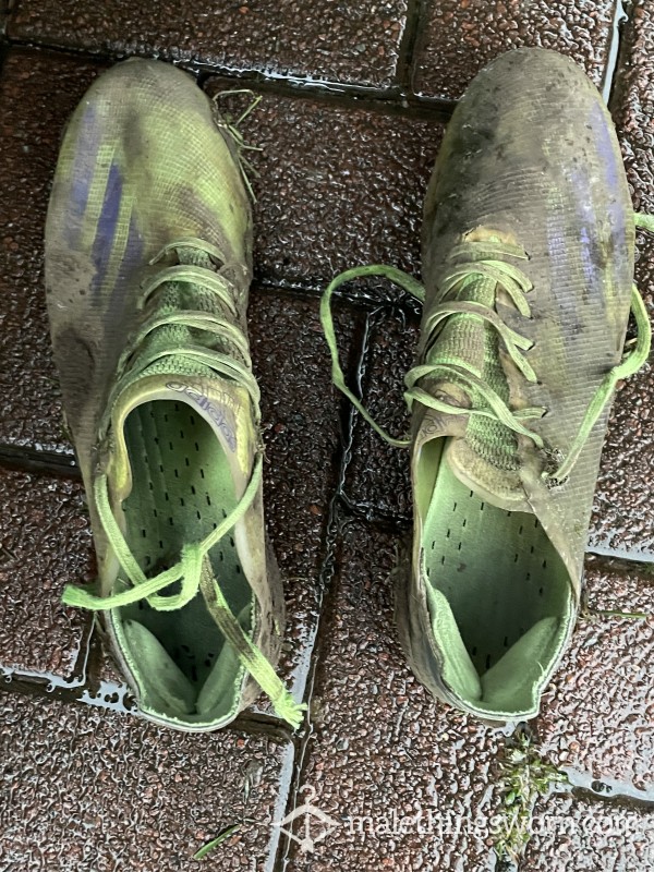 Dirty Football/soccer Boots
