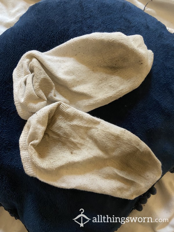 DIRTY OLD SOCKS WITH HOLES