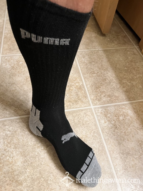 Dirty Puma Socks