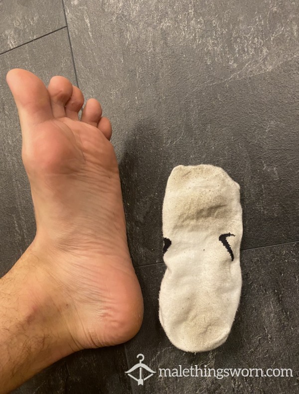 Dirty Smelly Socks Feet Size US 12