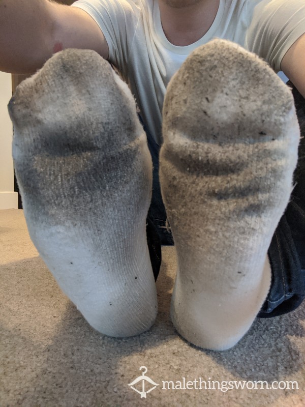 Dirty & Smelly White Socks