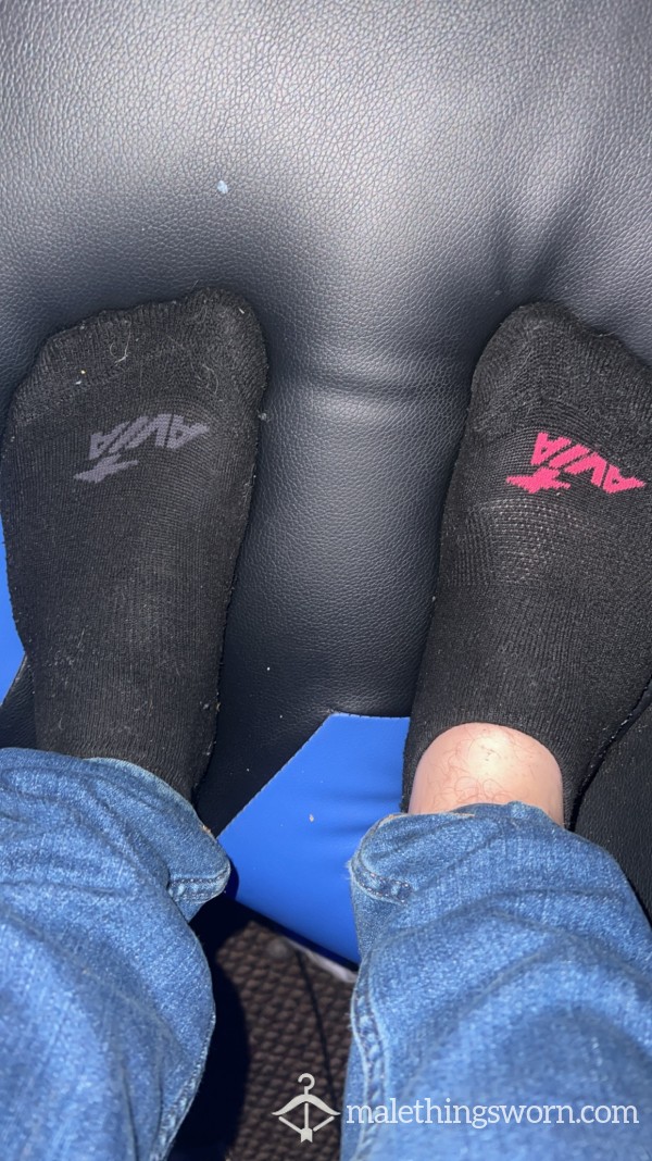 Dirty Sweaty Smelly Mismatched Ankle Socks