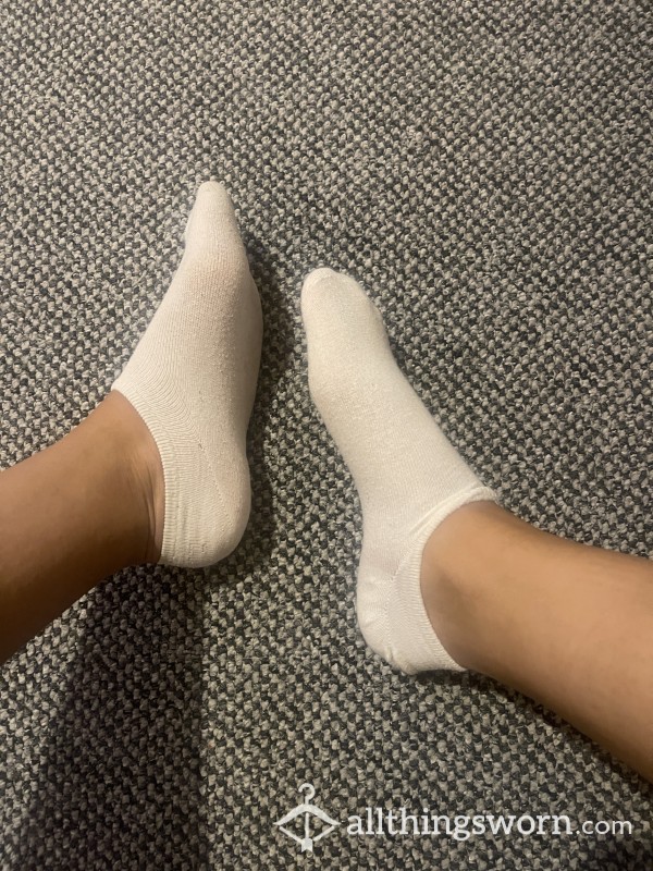 Dirty Sweaty White Socks