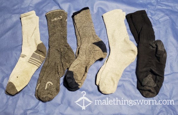 Dirty Used Worn Sweaty Work Farming Socks Made To Order