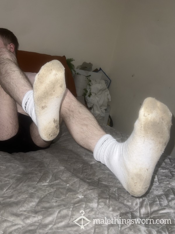 Dirty🤤and Super Sweaty❤️ 5 Day Worn Socks😈 Coming Extremely Strong With Sweat Been Working Out Recently💪🥰