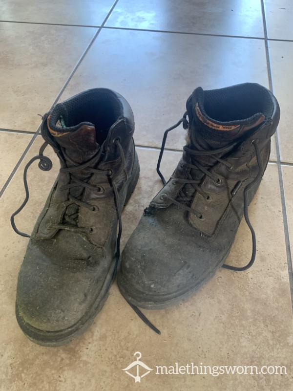 Disgusting Work Boots