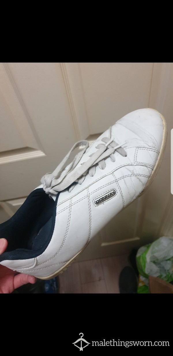 Donnay White Gym Trainers
