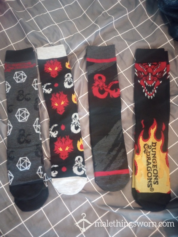 Dungeons And Dragons Socks