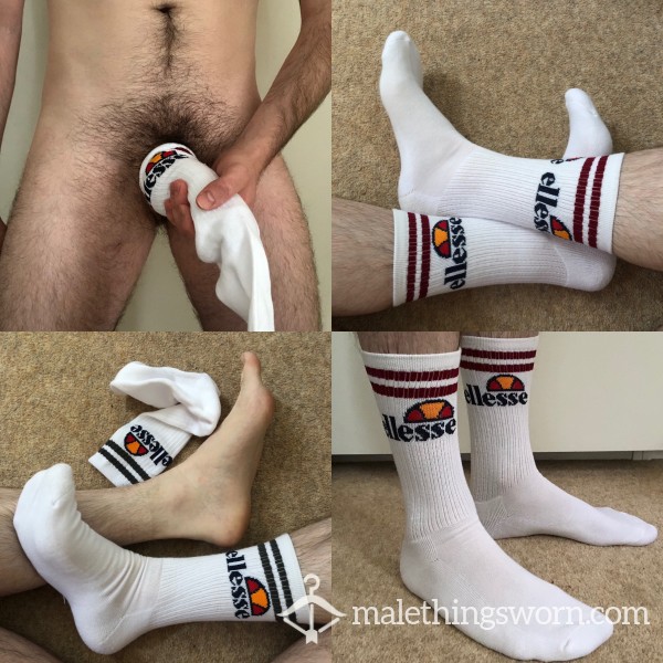 Ellesse White Stripe Socks photo