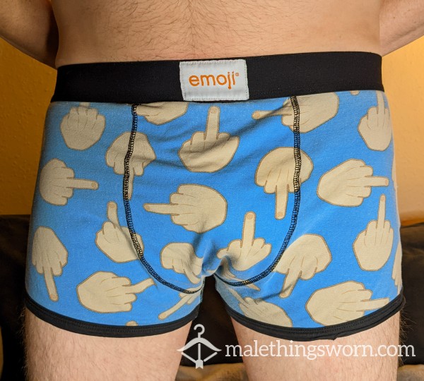 Emoji Boxers Well Worn & Stained 😈