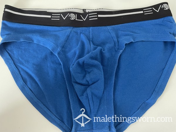 Evolve Blue Used Briefs
