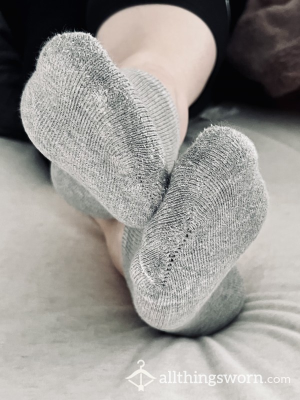Extra Worn Cute Dainty Socks 😛