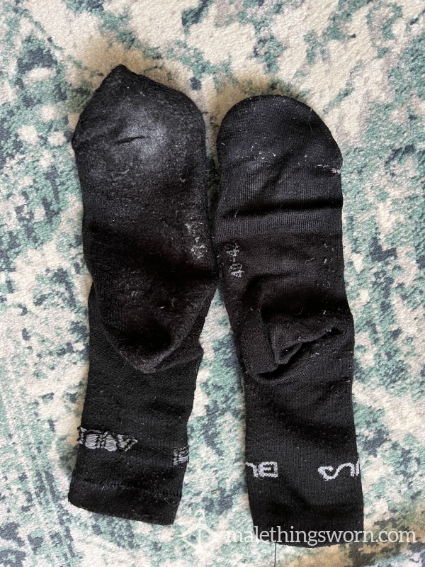 Extreme Well Worn Stinky Socks With Feet Skin Inside
