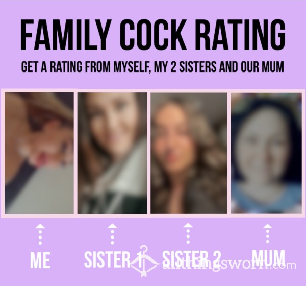 Family Cock Rating🍆