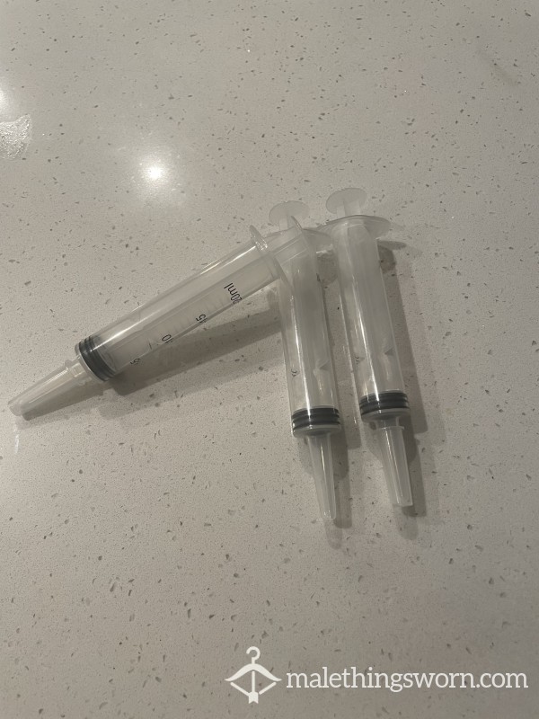 Filled Custom Syringe