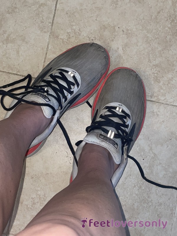 Filthy, Dirty, Sweaty Brooks Gym Shoes