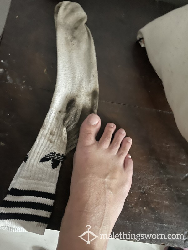 Filthy Footy Socks!