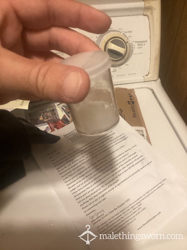 First Load.   Cum For Vial