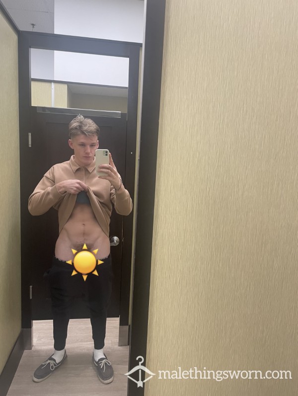 Flashing You In The Fitting Room While Shopping