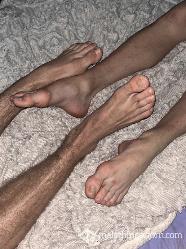 Flatmates Dirty Feet Play🥵🦶💦