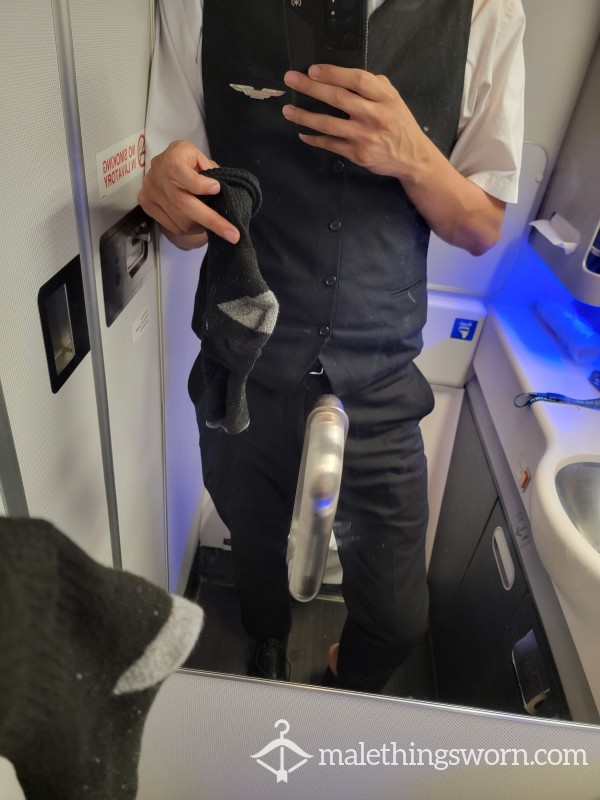 Flight Attendant Socks- Worn On Long Flights