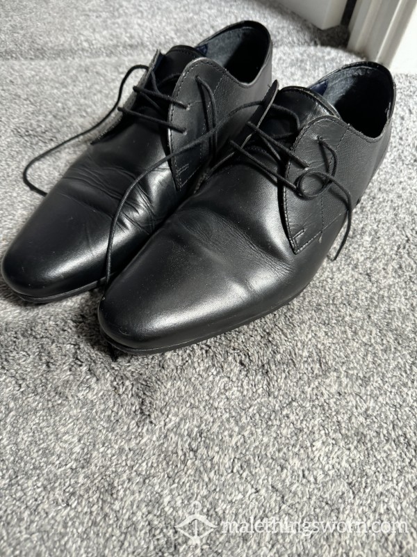 Formal Dress Shoes Black UK10 Worn