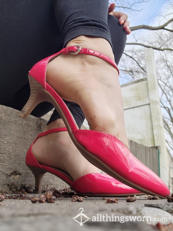 Franco Sarto Sexy Red Pumps With 5 Days Wear And Ships Free ♥️