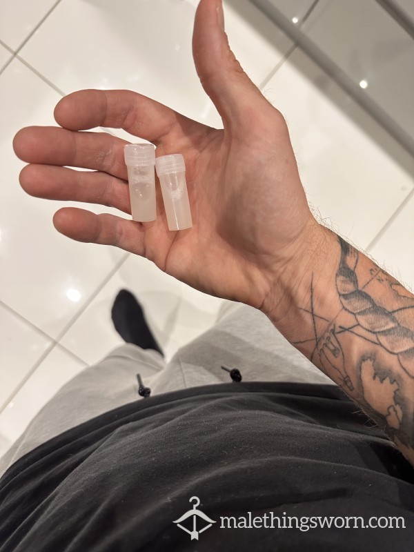 😈 Fresh Cum Vials 🧪💦 Great Tasting Loads From Healthy Horny Lads 😉