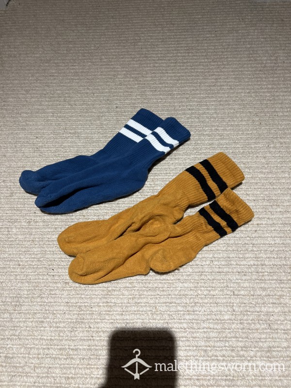 Fresh Socks Ready To Get Ripe