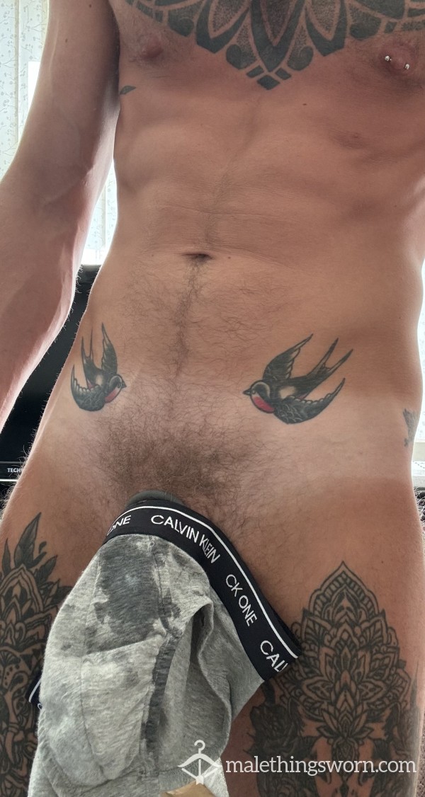 Freshly Cummed In CK Briefs - Instant Content Included Free