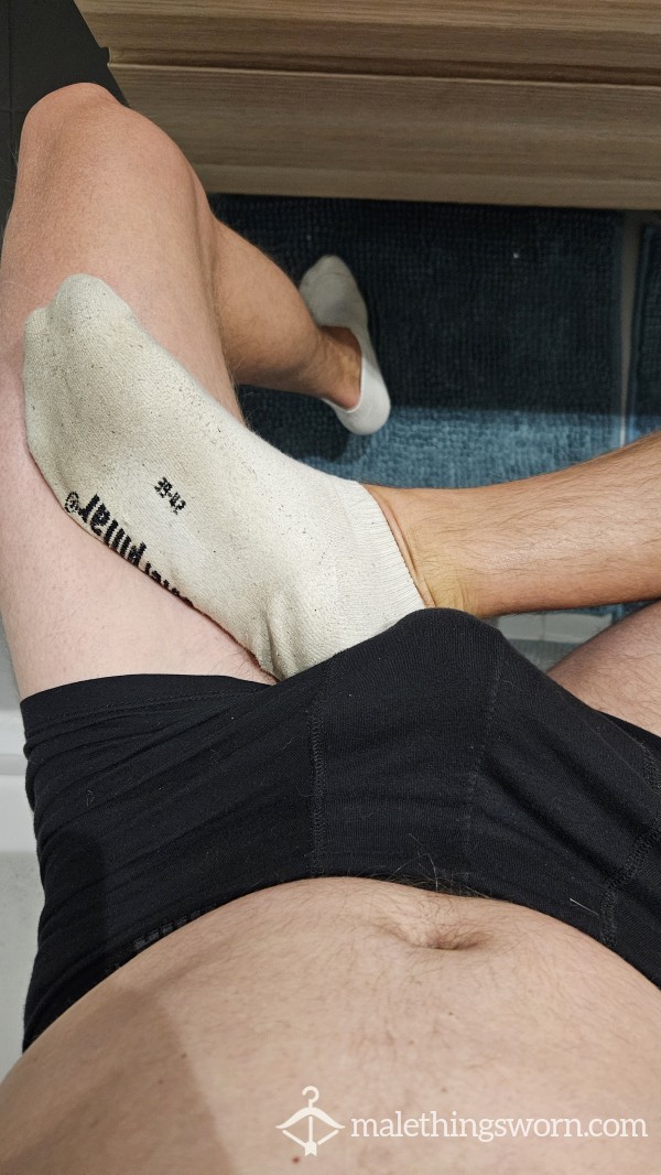 Fun With My Cock And White Socks