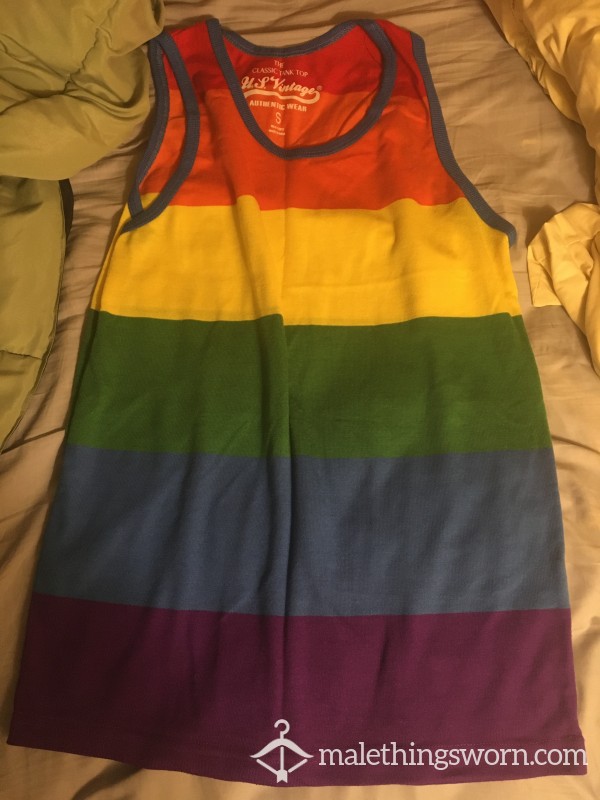Gay Pride Tank Top 🌈 🏳️‍🌈 Size Small