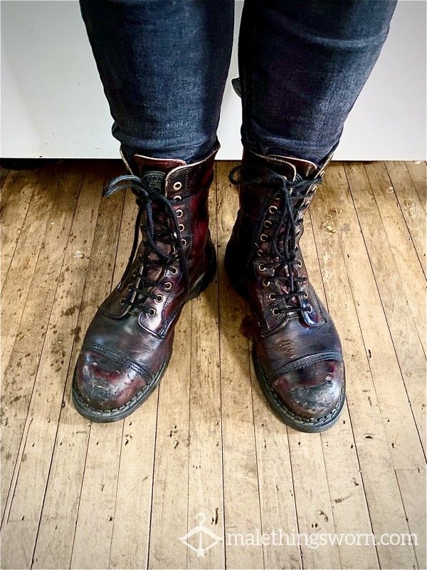 Buy My Pride And Joy: My Alpha Boots, Grinder Brand, For You To Worship. I Have Crushed Many Balls And Faces With These Boots (FROM 2005 To PRESENT)