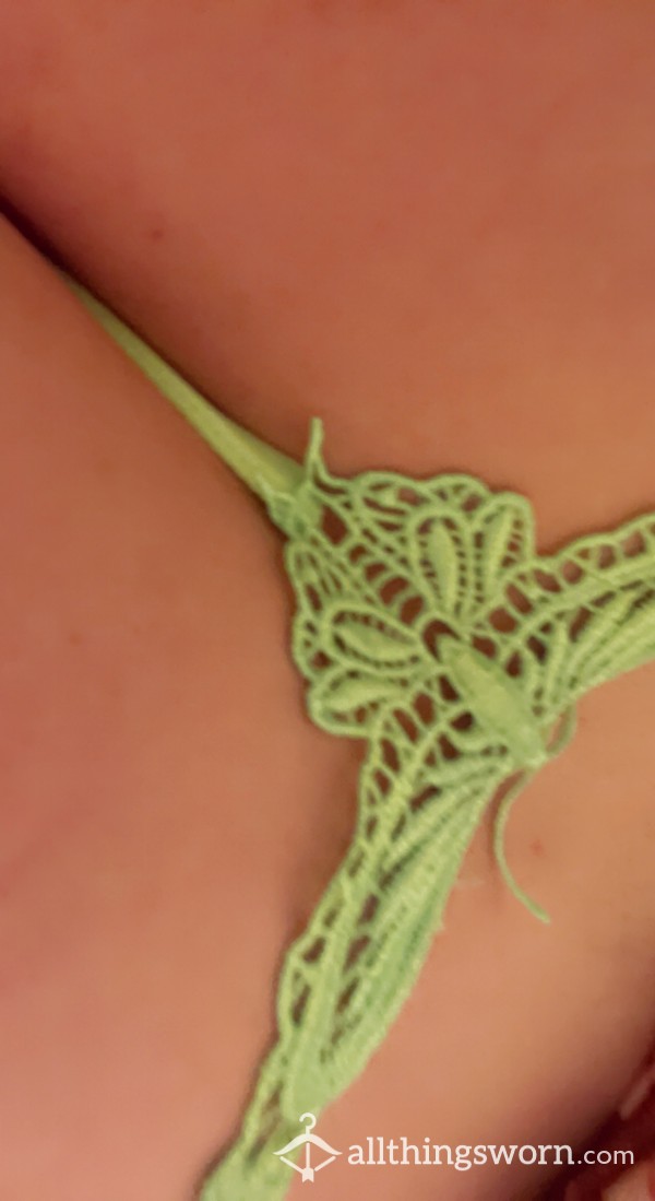 Green Butterfly 🦋 Thong